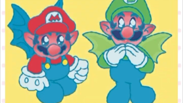 mario and luigi nintendo speedpaint