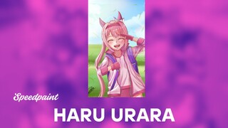 Speed Paint  Haru Utara (Uma Musume Pretty Derby