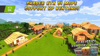 RESOURCE PACK RTX DI MCPE! - MIRIP DENGAN RTX TAPI RINGAN!