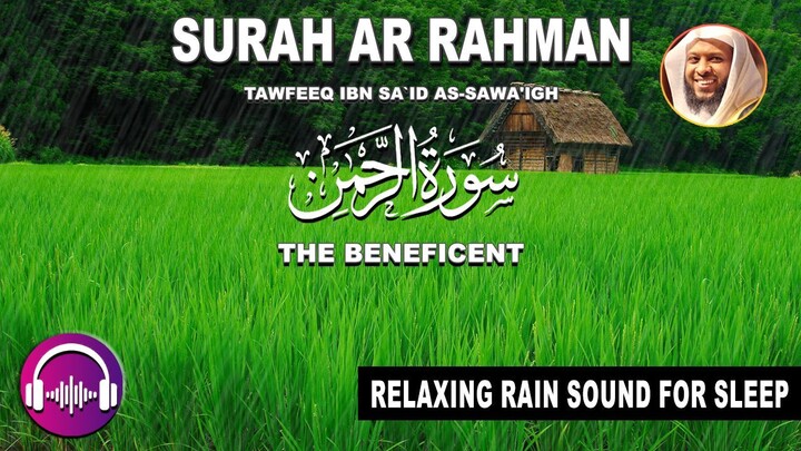 Quran Surah ar rahman Relaxation for sleep stress relief river flow nature sound