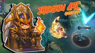 Gameplay Jhonson, bikin musuh surend😋😋