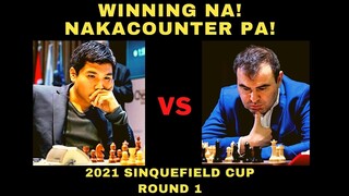 HANEP NAKACOUNTER PLAY PA UN! YANGSA! 2021 Sinquefield Cup So VS Mamedyarov Round 1