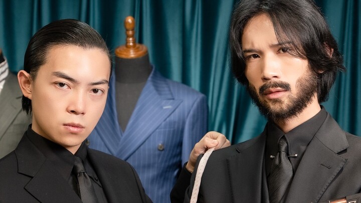 Can a formal black suit be transformed? I made a John Wick-esque suit for Mr. Tom!