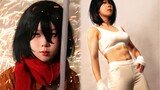 Một cô gái bình thường tập luyện suốt một năm rưỡi chỉ để cosplay Mikasa