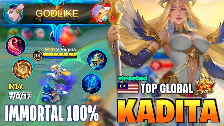 IMMORTAL 100% TOP GLOBAL KADITA ZERO DEATH