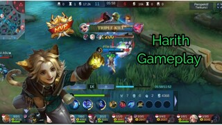 Harith mode lincah on bantai lawan!!! | MLBB Mobile Legend