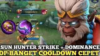 Rahasia !!! Sun pake rencong tambah dominance ice OP banget cooldown sama lari ngebut banget