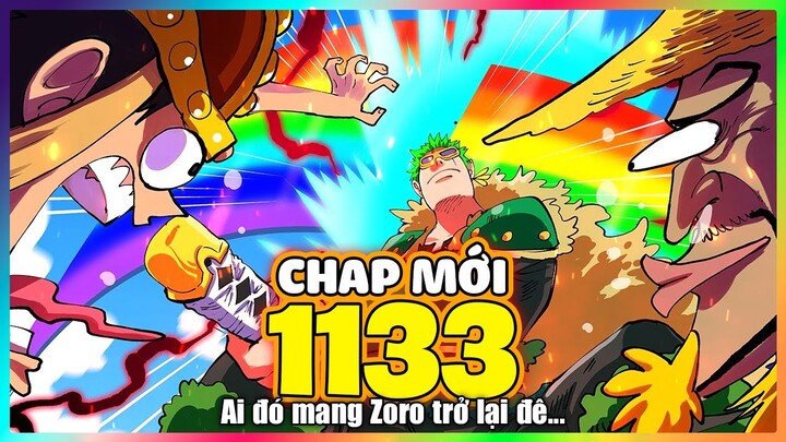 CHAP MỚI One Piece 1133 - Zoro KHÔNG KHÓC!? Tái ngộ đẫm nước mắt!