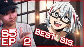 ENDEAVOR REDEMPTION ARC | My Hero Academia Season 5 Episode 2 (90) Reaction