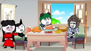"The Daily Life of the God King 181" The little black dog made Tang Xiaoshan broke with one meal
