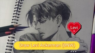 Draw Levi Ackerman (BNW) // jujutsu kaisen