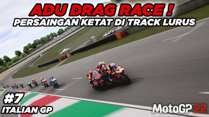 Persaingan Ketat di Lintasan Lurus ! RUSUH BANGET RACE NYA🔥 Live Gameplay Career MotoGP ™ 22  Ep 7