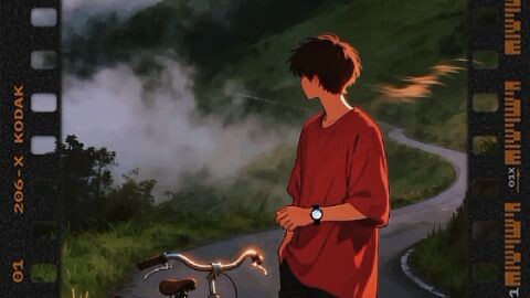 nikmati senja di pegunungan
