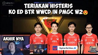 REAKSI CEO BTR AKHIRNYA BTR WWCD DI PMGC WEEK 2 || SAMPE TERIAK LONCAT "