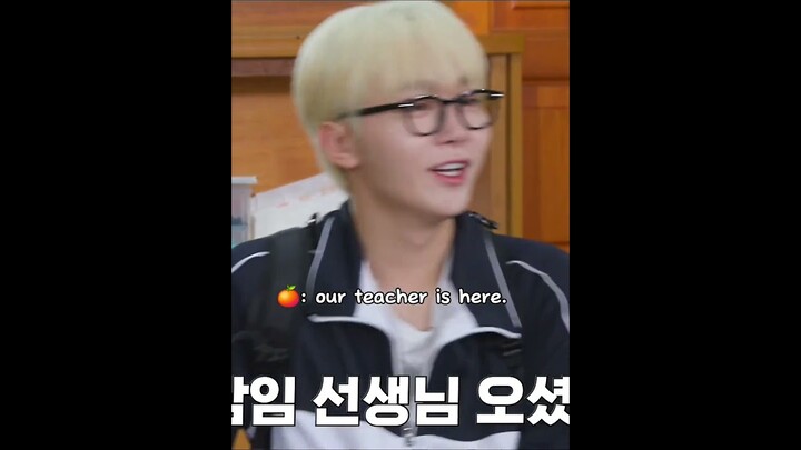 Lee chan imitating their teacher lee soon eung🤣🦦❤️ #seventeen #dino