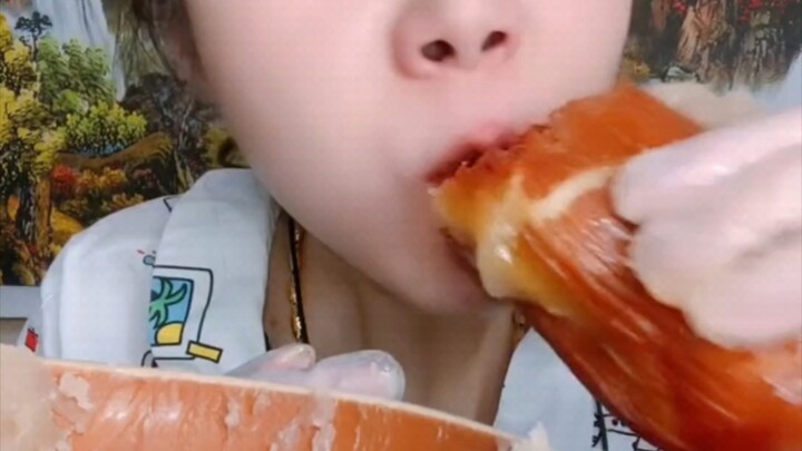 Seeing that my sister’s still eating something so wild, I’m relieved.