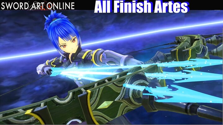 SAO All Finish Arts & Ultimate Attacks - Sword Art Online: Alicization Lycoris