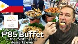 FILIPINO BREAKFAST REACTION -85 peso buffet+insane dessserts