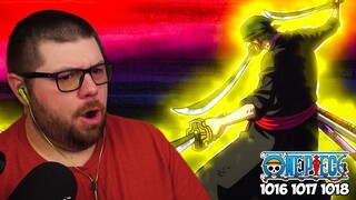 Kaido Laughs! The Emperors of the Sea vs. New Generation! One Piece Episode 1016 1017 1018 Reaction