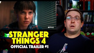 REACTION! Stranger Things 4 Trailer - Millie Bobby Brown Netflix Series 2022