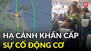 Máy bay Vietnam Airlines hạ cánh khẩn cấp tại Đà Nẵng vì sự cố động cơ
