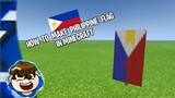 HOW TO MAKE PHILIPPINE FLAG IN MINECRAFT 🇵🇭 | CharlesDGreat