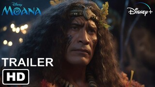 MOANA OFFICIAL TRAILER (2024) - DWAYNE JOHNSON | DISNEY +