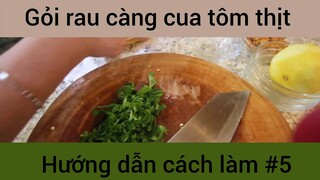 Gỏi rau xàng cua tôm thịt #5