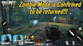 *NEW* THE RETURN OF ZOMBIE MODE TO GLOBAL & GARENA (CONFIRMED)  | COD MOBILE