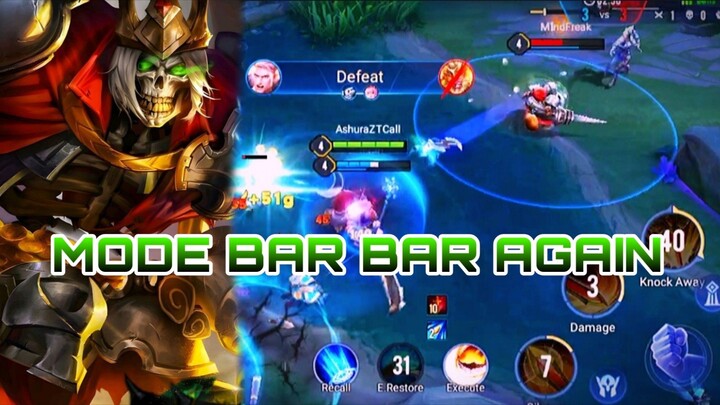 MODE BAR BAR AGAIN