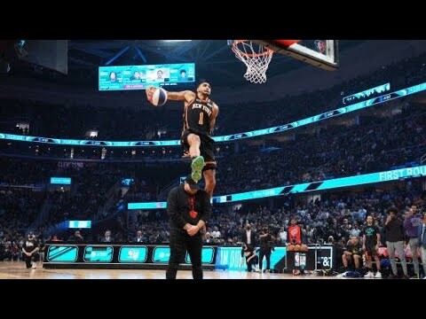 2022 NBA Slam Dunk Contest Round 1 Highlights | February 19 | 2022 NBA All Star Weekend