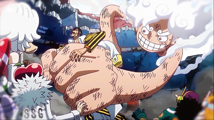 Second Uncle kicks out five gears #One Piece