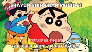Review Phim Shin Movie Tập 21: Shin và Cuộc Chiến Bảo Vệ Ẩm Thực Đường Phố | Shin Cậu Bé Bút Chì