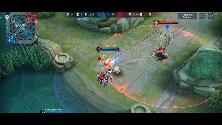 GAME PLAY MALISA MOBA LEGENDS