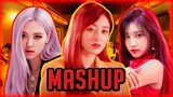 TWICE x BLACKPINK x EVERGLOW - I Can't Stop Me x Pretty Savage x LA DI DA (+More) {10+ Songs MASHUP}