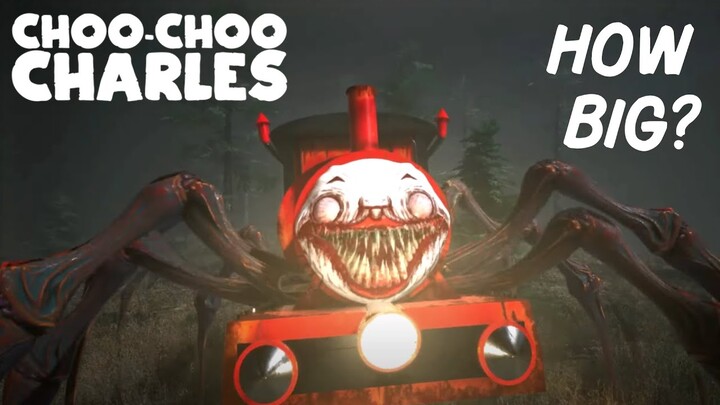 HOW BIG IS THE MAP in Choo-Choo Charles? Run Across the Map