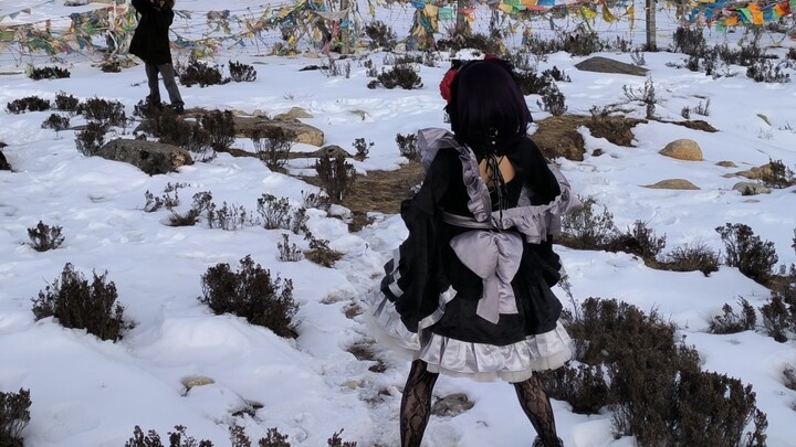 loveit 但是雪地里黑江雫版反季节战士挑战极限