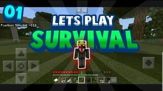 EP01 | Survival let's play | Gathering woods (TAGALOG)