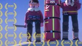 The fun animated short film "Hoth Snow Trail", the extreme rescue of two cute lifeguards!
