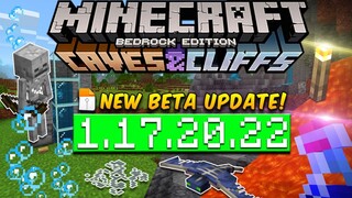 UPDATE! MCPE VERSI 1.17.20.22 NEW UPDATE BETA | Light Buff + New Spawn Rules
