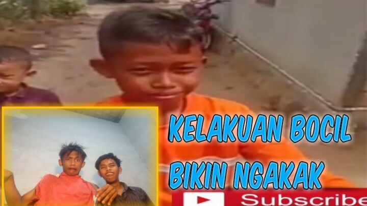 LUCU KELAKUAN BOCIL BIKIN NGAKAK TERBARU YANG BIKIN KETAWA NGAKAK