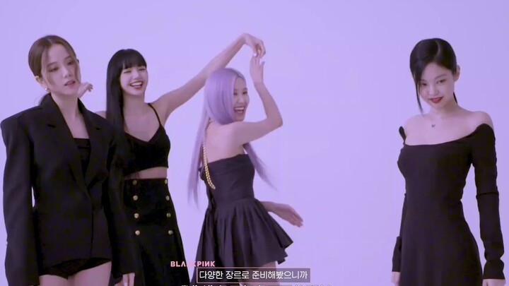 [CC] BLACKPINK - Behind-the-Scenes Footage of 'THE ALBUM' Jacket Production.