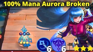 100% MANA 3 STAR ASTRO MAGE AURORA 1 SHOT EVERYTHING | MLBB MAGIC CHESS BEST SYNERGY COMBO TERKUAT