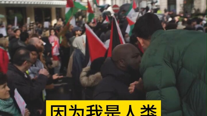 Pemuda London ditanya mengapa mendukung Palestina
