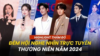 Thảm đỏ Đêm hội Nghe nhìn trực tuyến năm 2024: Tiêu Chiến, Bạch Lộc, Hứa Khải, Đàn Kiện Thứ,...