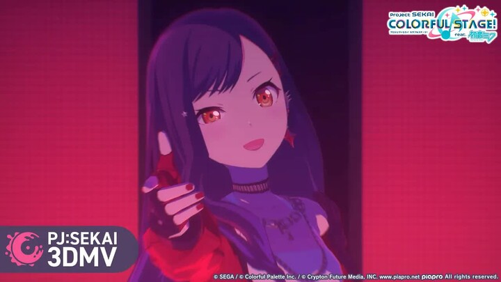 【Subtitle CC Mandarin】【Vivid BAD SQUAD × Luka Megurine】CRASH THE PARTY【3DMV／Lagu Original Bertema ‘P