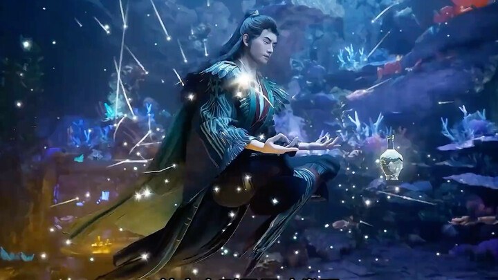 Only when Han Li arrived in the Spirit Realm did he realize that the Azure Bamboo Bee-Cloud Sword he