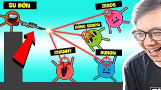 Tôi Lỡ Sử Dụng Cú Bắn SÚNG NHẮM Quá PRO... (cùng Team Sinh Tố, Dũng Senpai)