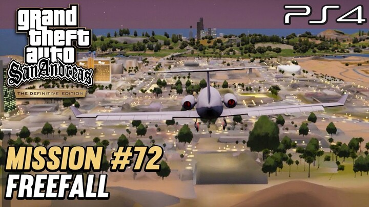 GTA San Andreas PS4 Definitive Edition - Mission #72 - Freefall