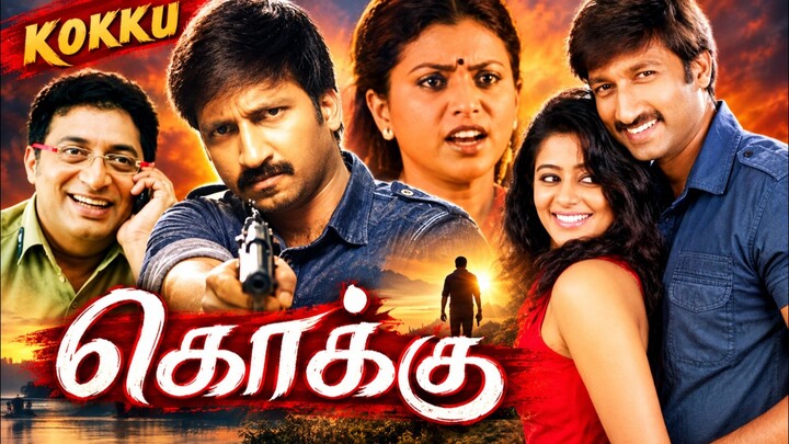 Kokku (4K) Tamil Dubbed Full Police Action Movie | Gopichand, Priyamani, Prakashraj, Roja,
